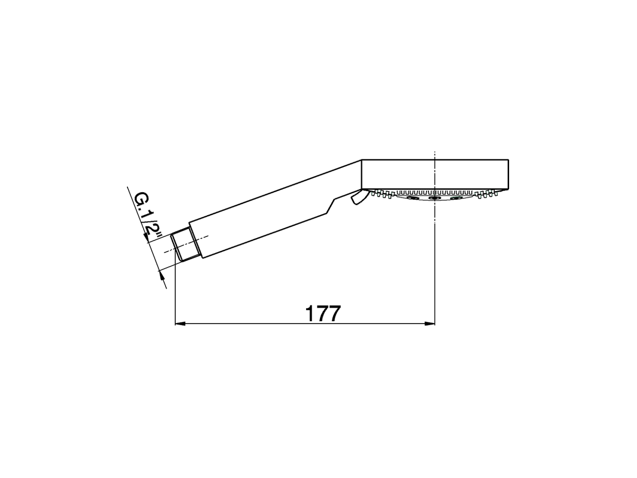 Linear handshower SHOWER_DS014190 - v1
