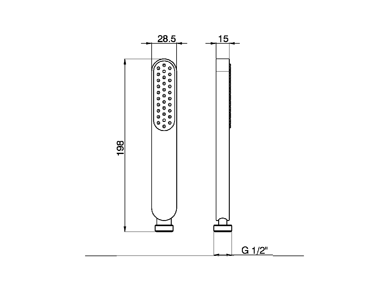 Lineaviva handshower SHOWER_DS014250 - v1
