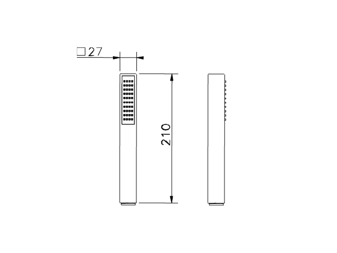 ABS Minimal handshower SHOWER_DS014400 - v1