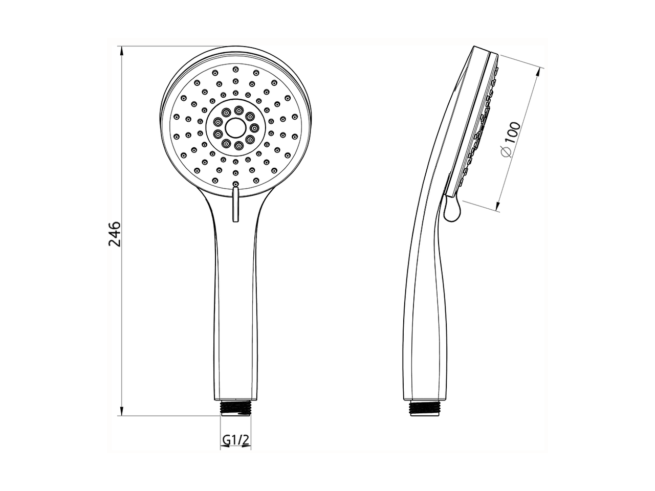 Handshower SHOWER_DS014420 - v1
