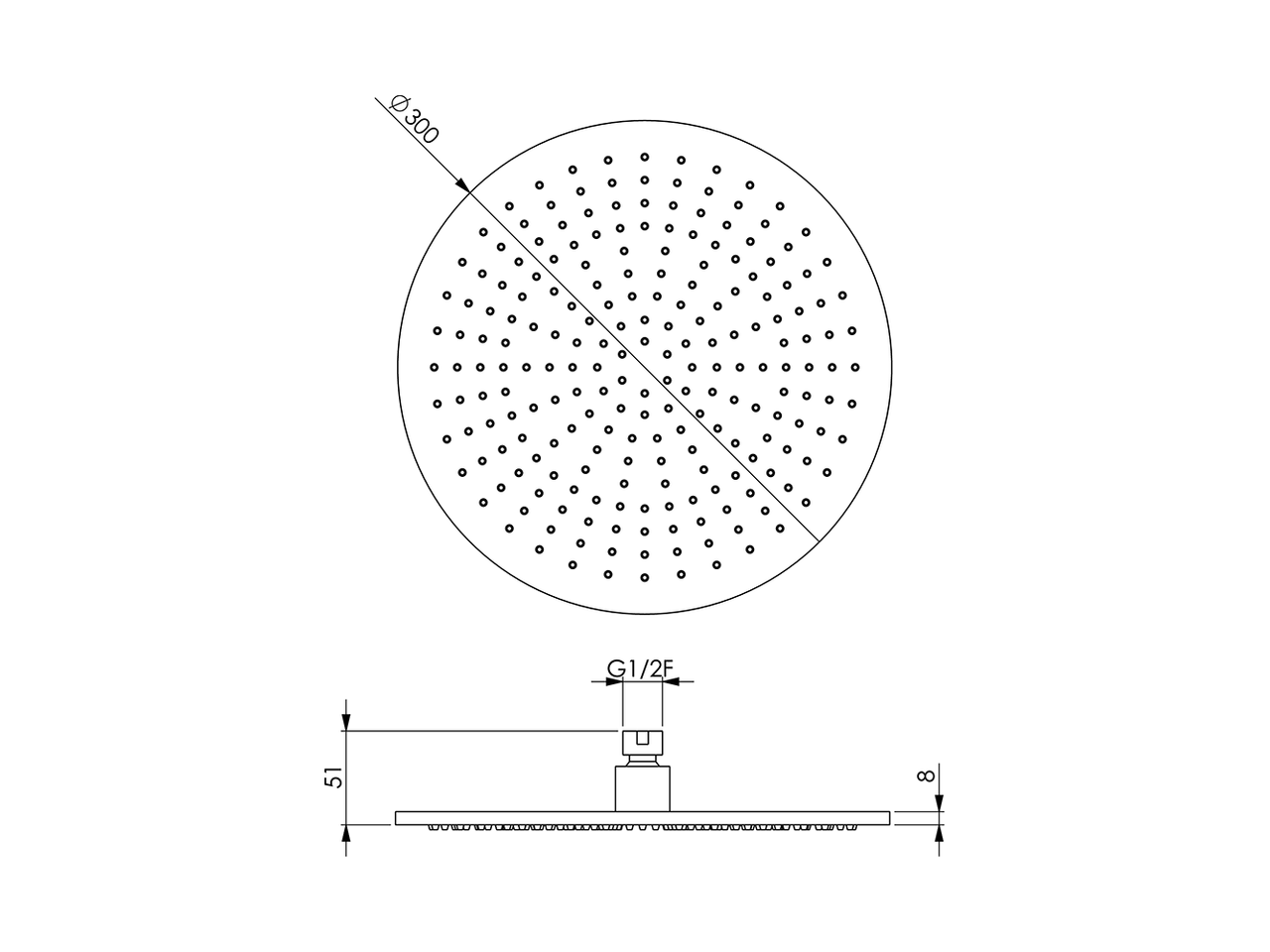 Showerhead SHOWER_DS016330 - v1