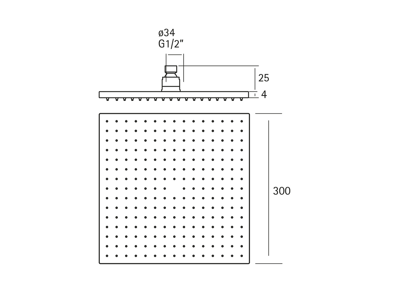Showerhead XION_DS016450 - v1