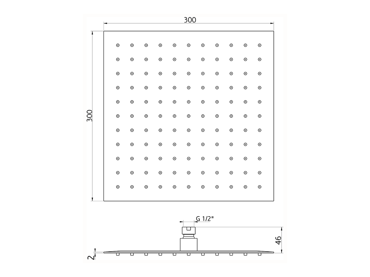 Showerhead SHOWER_DS016670 - v1