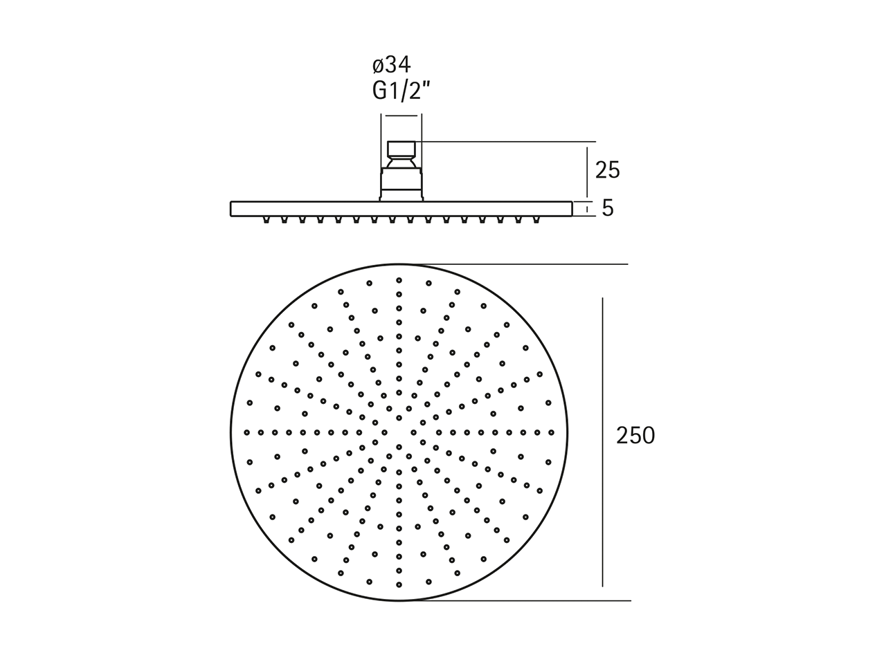 Showerhead XION_DS016800 - v1