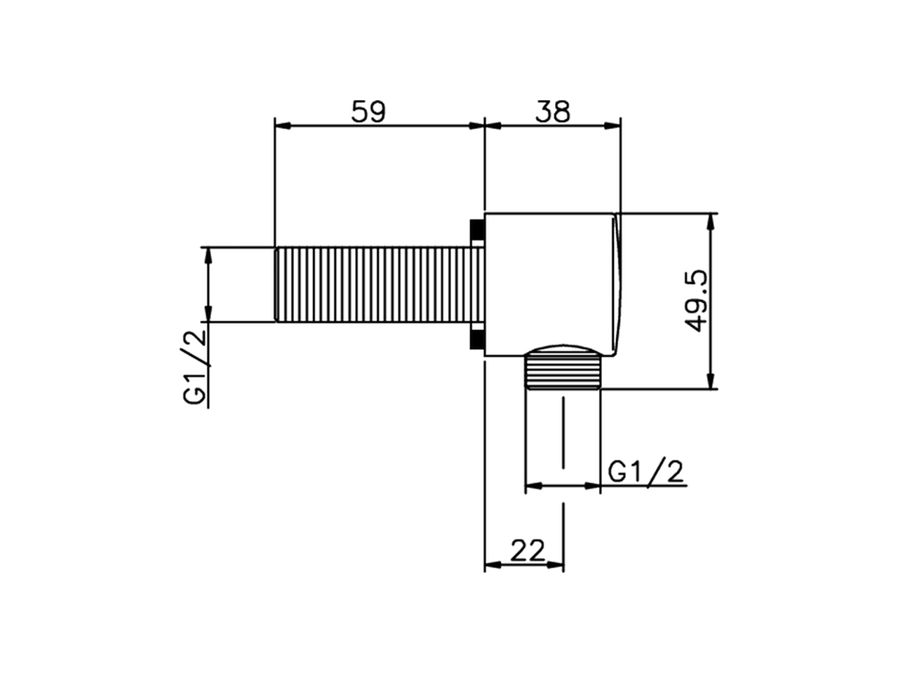 Elbow SHOWER_DS017320 - v1