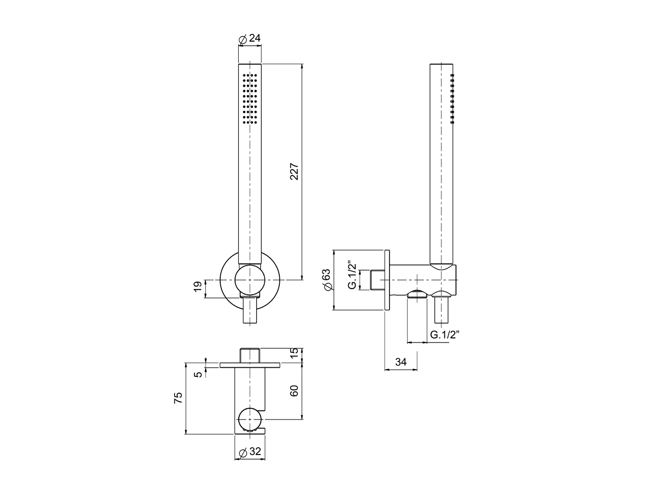 Xion shower set XION_DS018300 - v1