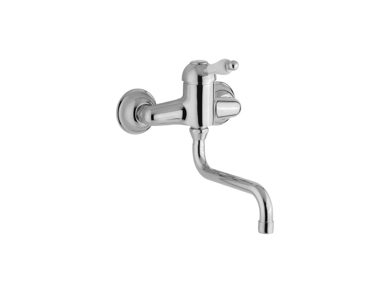 Exposed single lever sink mixer KITCHEN_EM000400 - v1