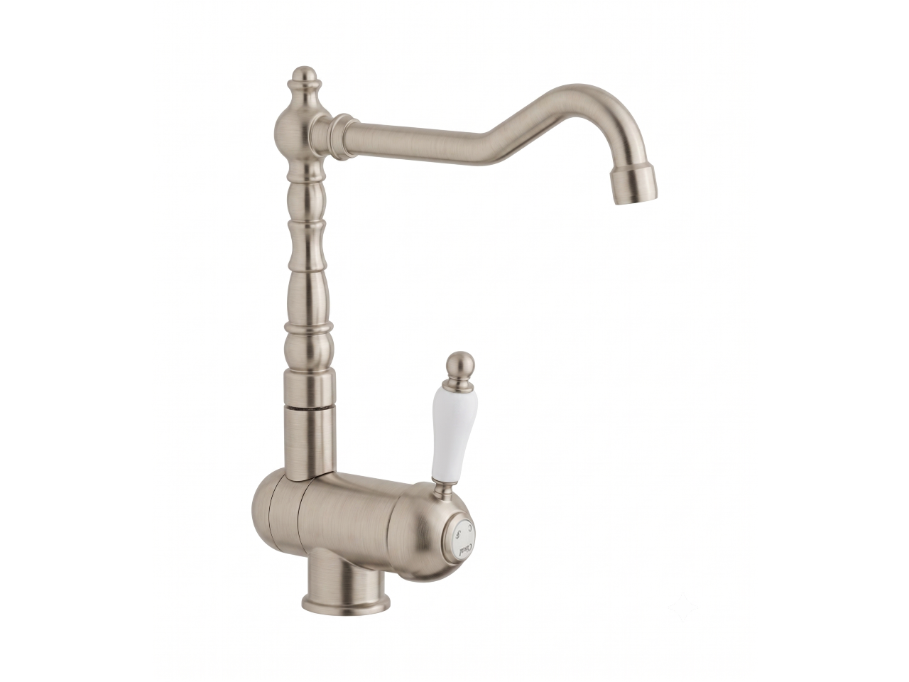 Single lever sink mixer with reclined spout ARCANA EMPRESS_EM001530 -1