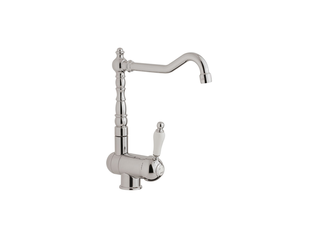 Single lever sink mixer with reclined spout KITCHEN_EM001530 - v1