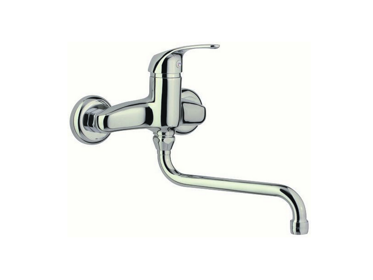 Exposed single lever sink mixer KITCHEN_FL000402 - v1