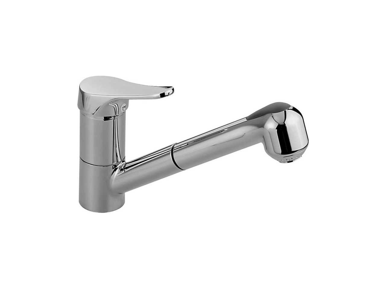 CisalSingle lever sink mixer with extrac.shower KITCHEN_FU002570