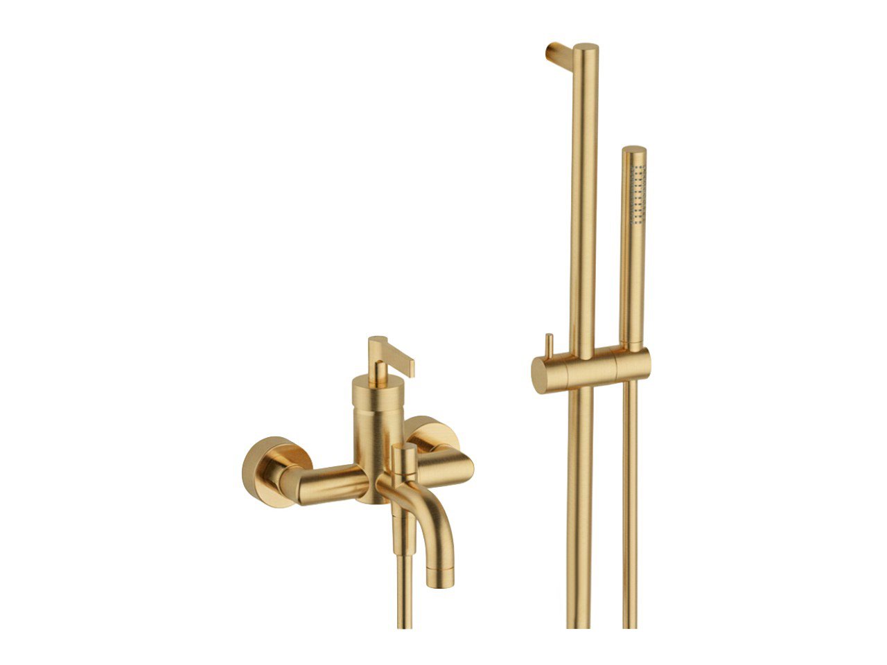 Single lever bath mixer, with shower set GRACE_GC000060 -1