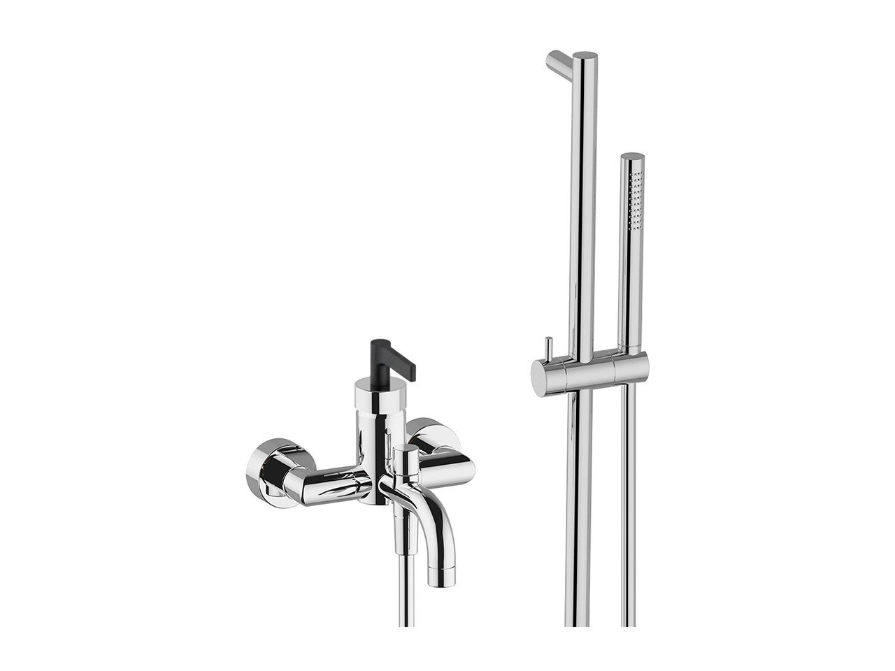 Single lever bath mixer, with shower set GRACE_GC000060 -1