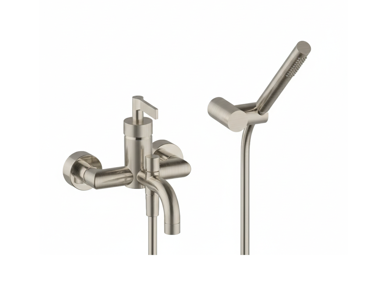 Single lever bath mixer, with shower set GRACE_GC000120 -1