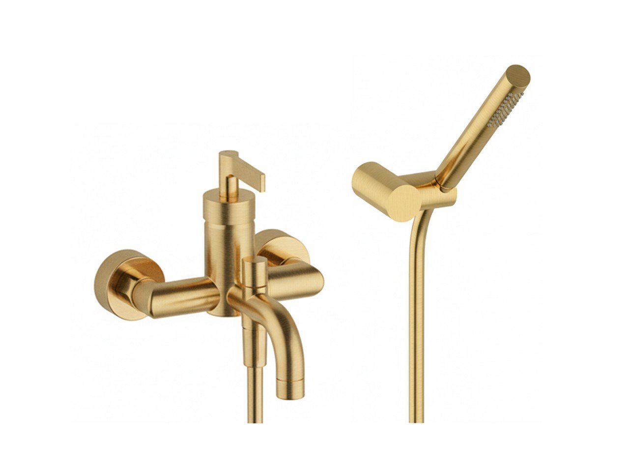 Single lever bath mixer, with shower set GRACE_GC000120 -1