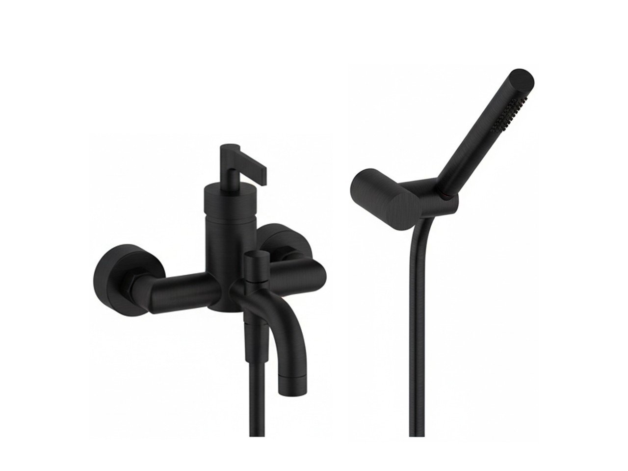 Single lever bath mixer, with shower set GRACE_GC000120 -1