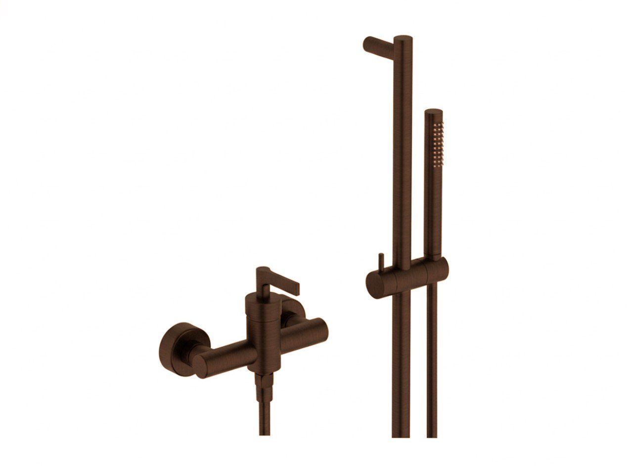 Single lever shower mixer, with shower set GRACE_GC000460 -1