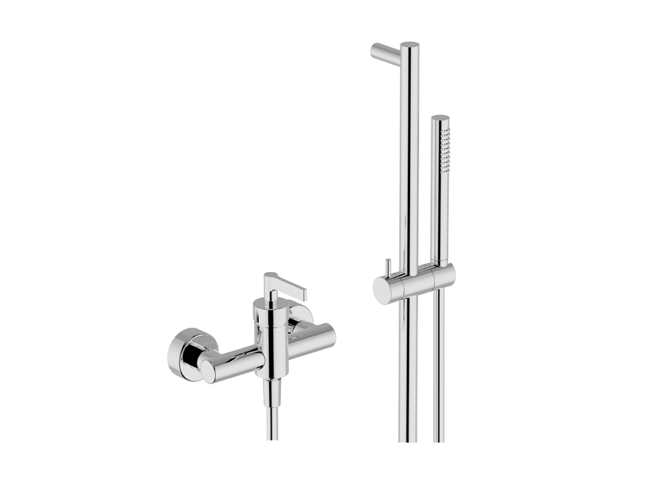 CisalSingle lever shower mixer, with shower set GRACE_GC000460