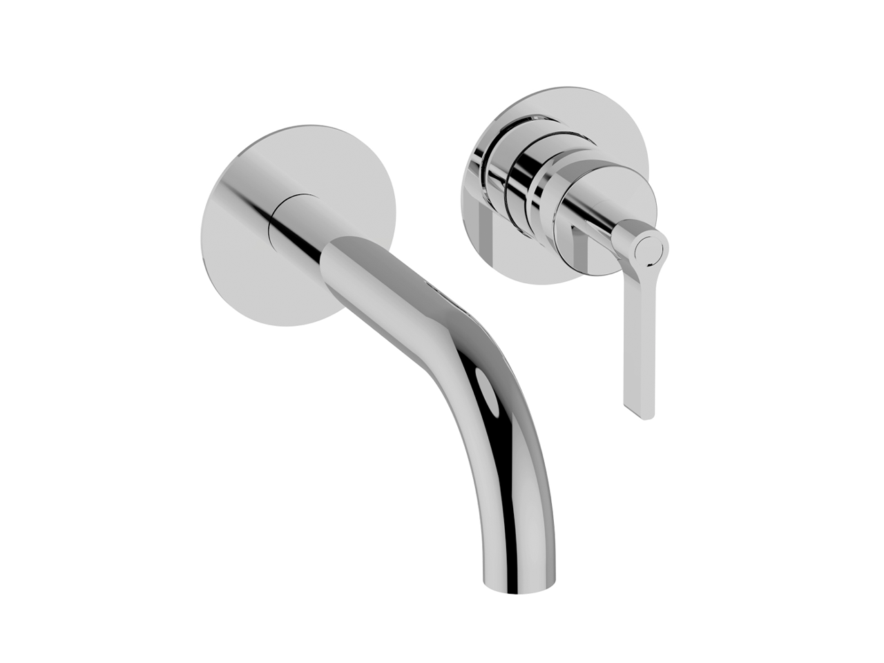 Exposed part for single lever washbasin valve GRACE_GC005510 - v1