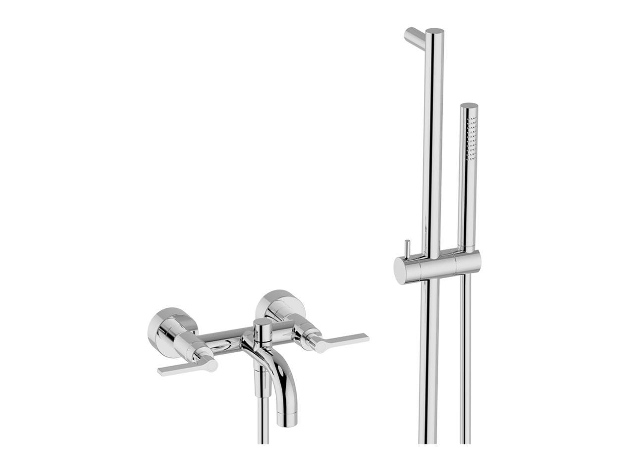 Bath mixer, with full equipment GRACE_GL000060 - v1