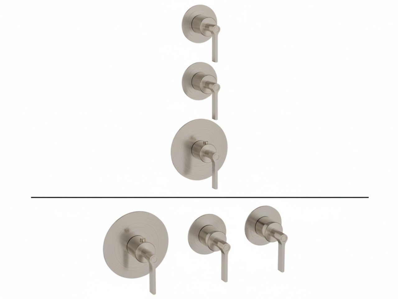 Cover Part for 2 Function Concealed Thermo Valve WELLNESS_GL00R200 -1