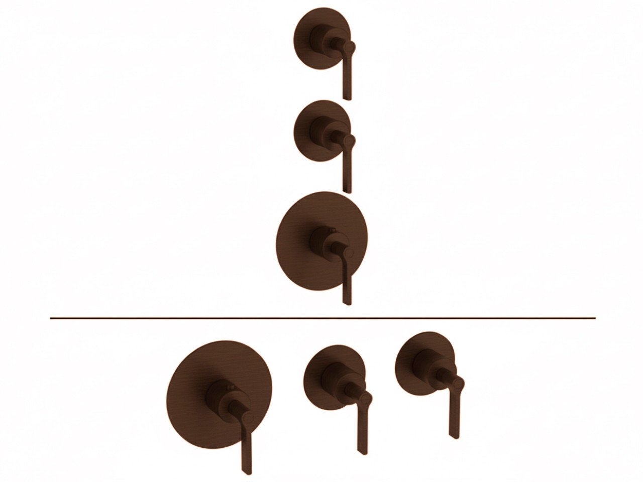 Cover Part for 2 Function Concealed Thermo Valve WELLNESS_GL00R200 -1