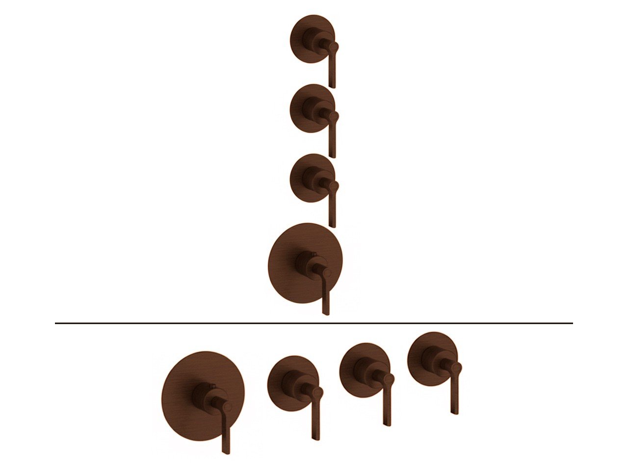 Cover Part for 3 Function Concealed Thermo Valve WELLNESS_GL00R300 -1