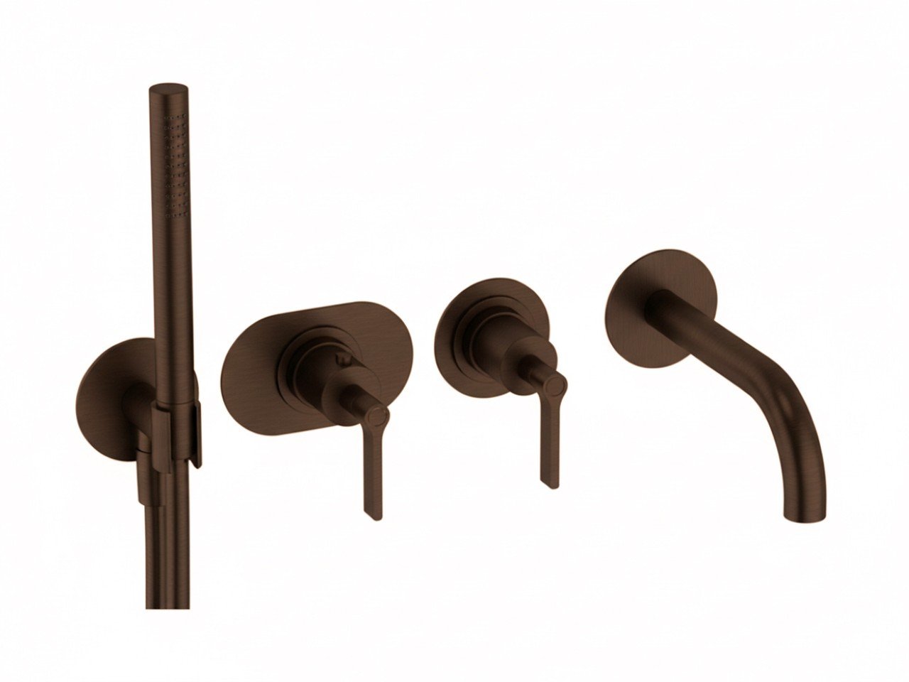 Exposed part for con.thermo. bath mixer, 2-outlet GRACE_GL019441 -1
