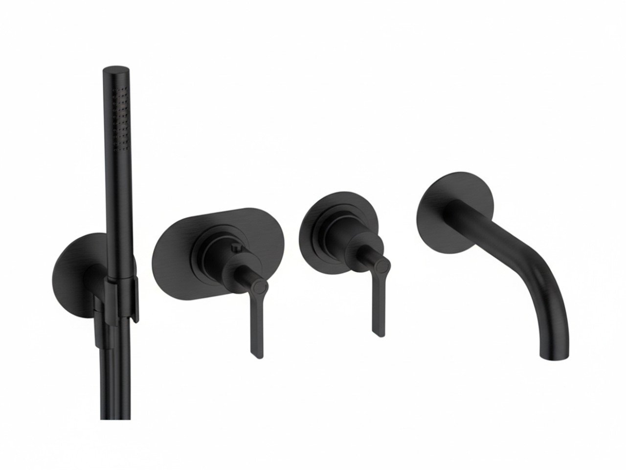 Exposed part for con.thermo. bath mixer, 2-outlet GRACE_GL019441 -1