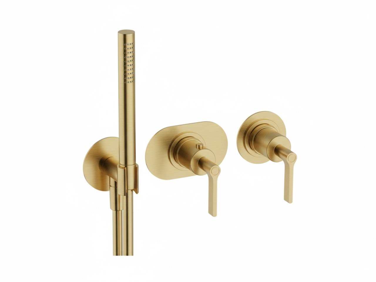 Exposed part for con.thermo.shower valve, 2-outlet GRACE_GL019641 -1