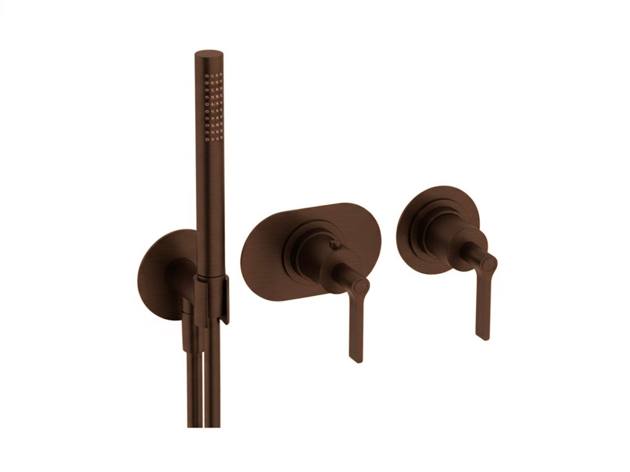 Exposed part for con.thermo.shower valve, 2-outlet GRACE_GL019641 -1