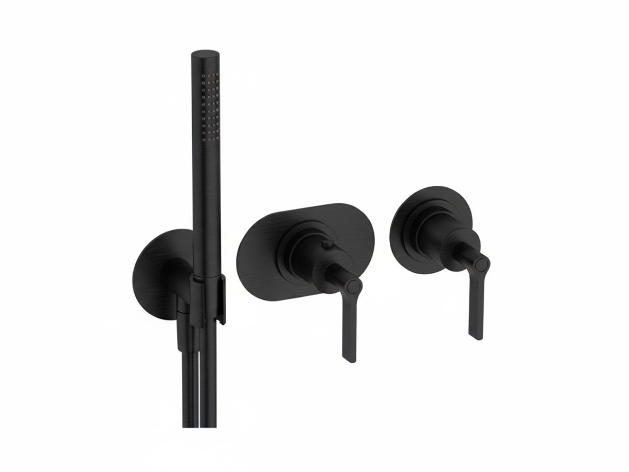 Exposed part for con.thermo.shower valve, 2-outlet GRACE_GL019641 -1