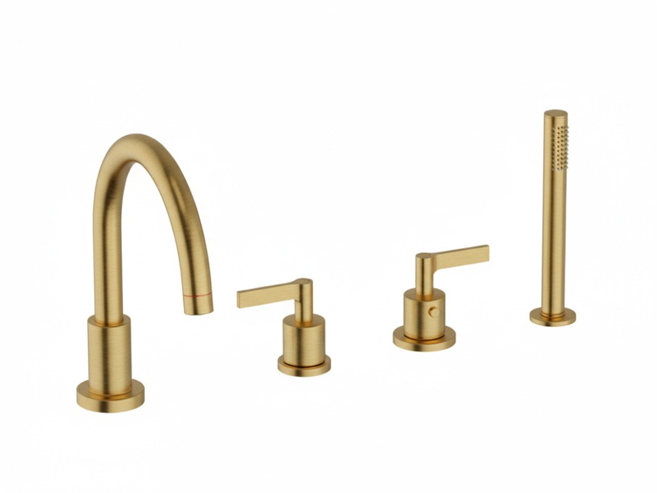 Thermostatic deck-mounted 4-hole mixer GRACE_GLT76010 -1