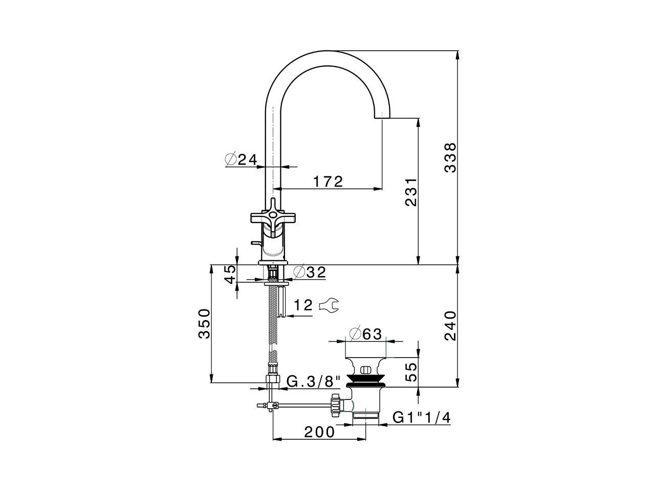 Washbasin mixer GRACE_GS000520 - v1