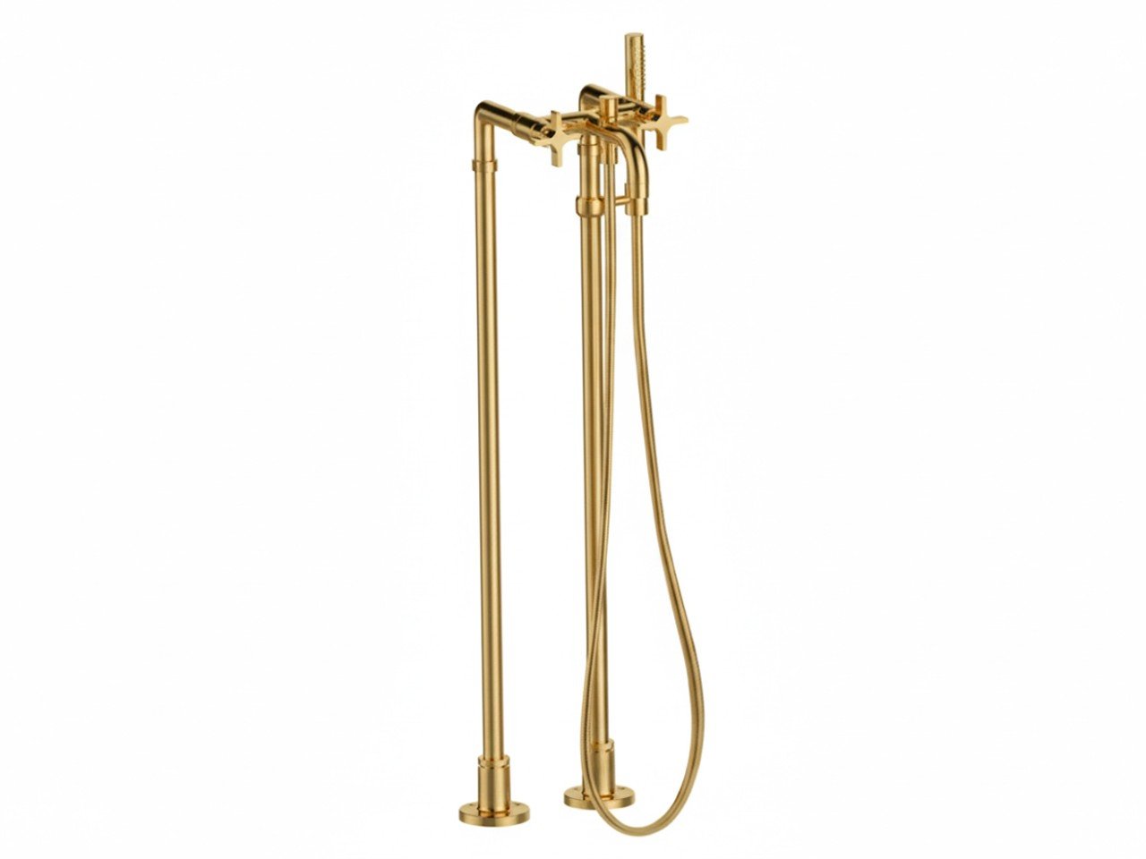 Bath mixer, with floor pillar legs GRACE_GS004200 -1