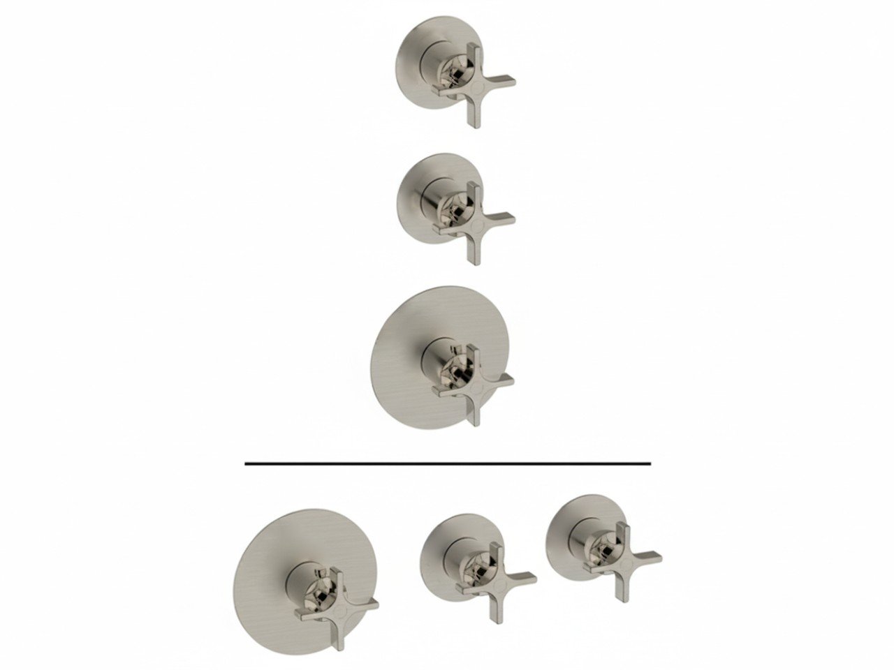 Cover Part for 2 Function Concealed Thermo Valve WELLNESS_GS00R200 -1