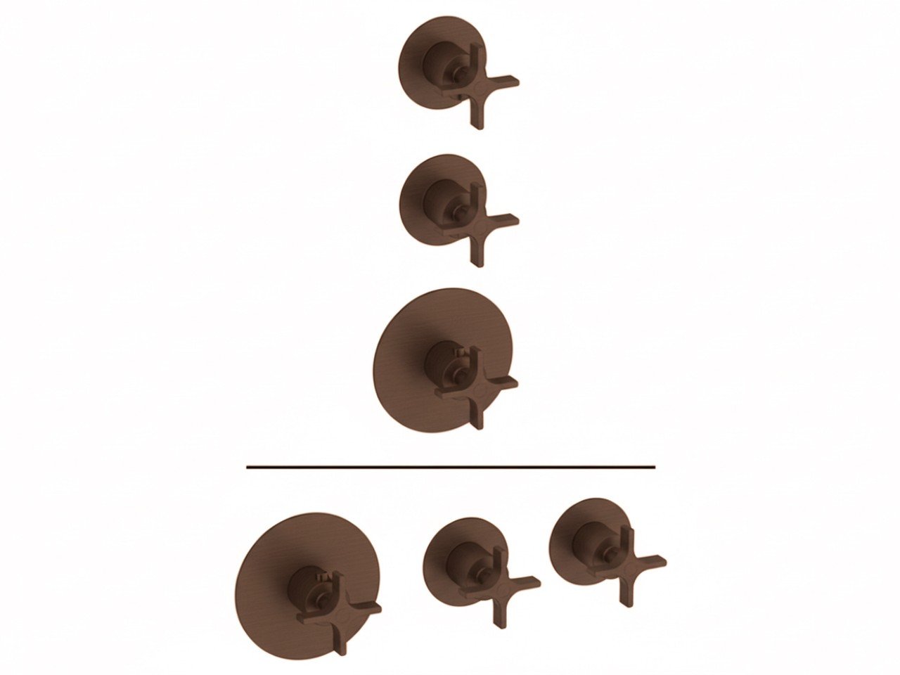Cover Part for 2 Function Concealed Thermo Valve GRACE_GS00R200 -1