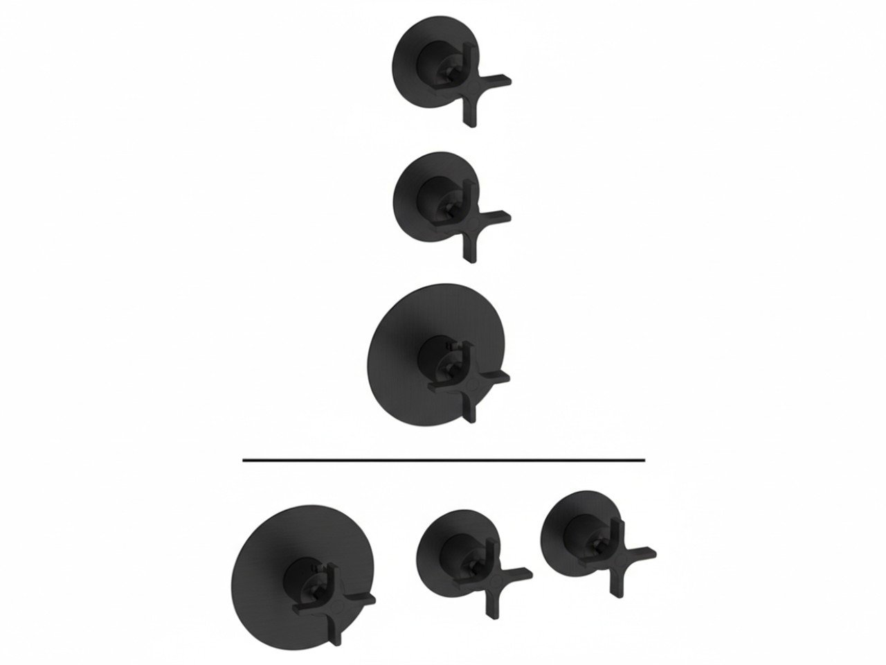 Cover Part for 2 Function Concealed Thermo Valve WELLNESS_GS00R200 -1