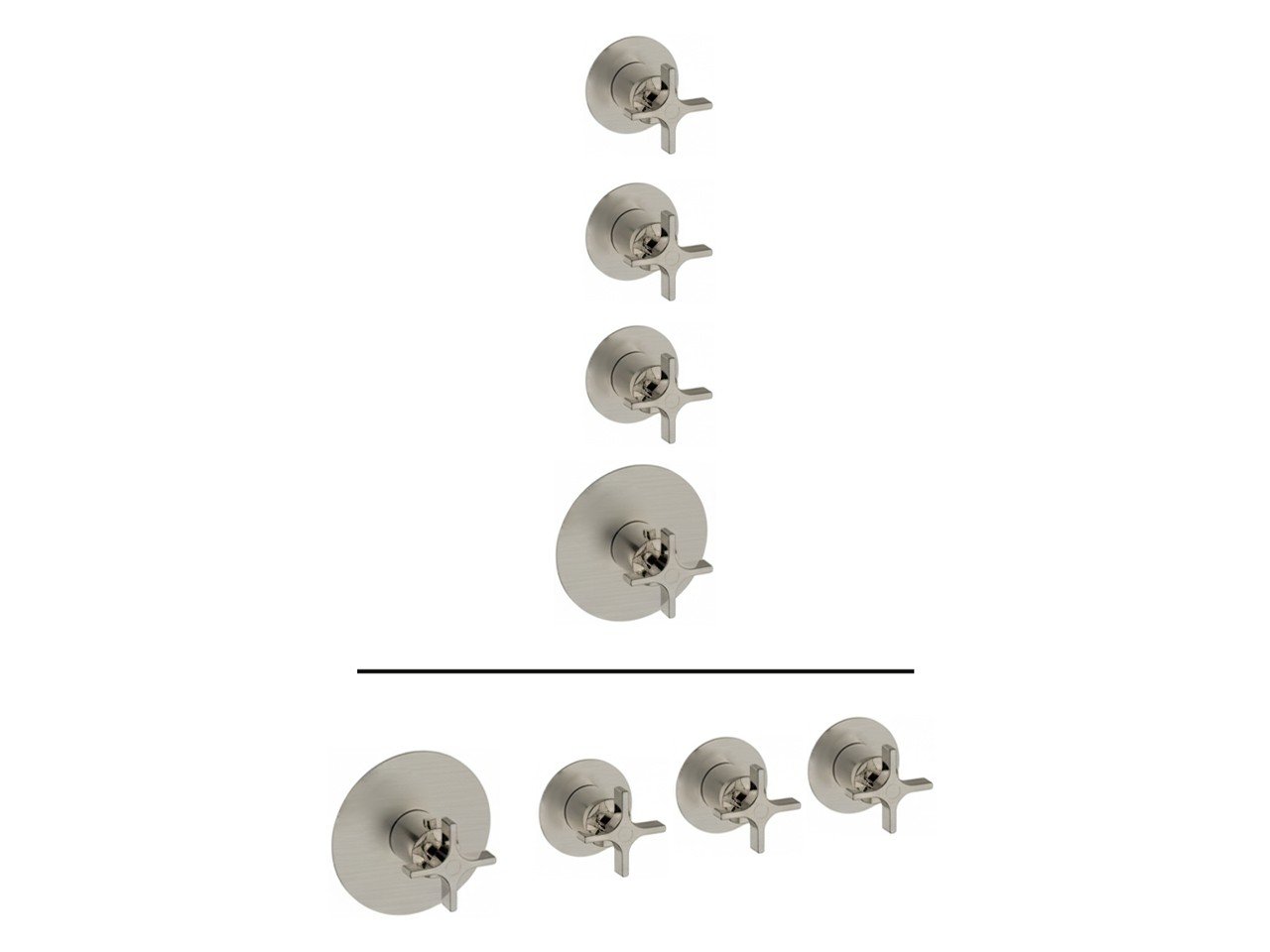 Cover Part for 3 Function Concealed Thermo Valve WELLNESS_GS00R300 -1