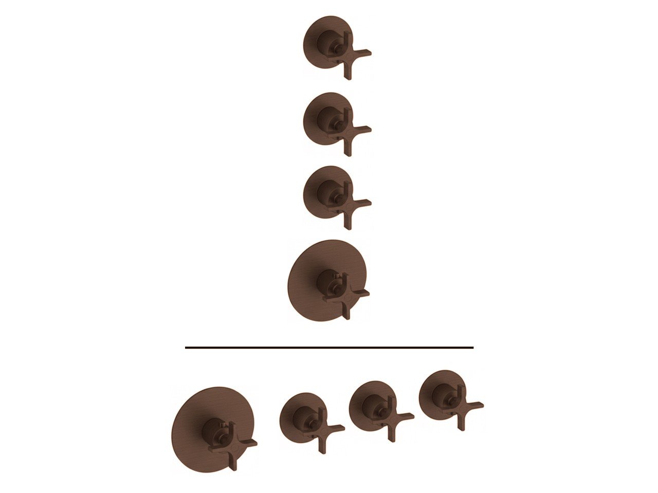 Cover Part for 3 Function Concealed Thermo Valve GRACE_GS00R300 -1