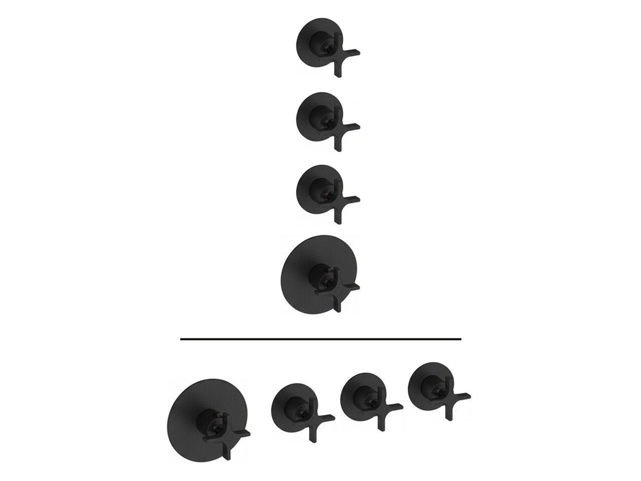 Cover Part for 3 Function Concealed Thermo Valve WELLNESS_GS00R300 -1
