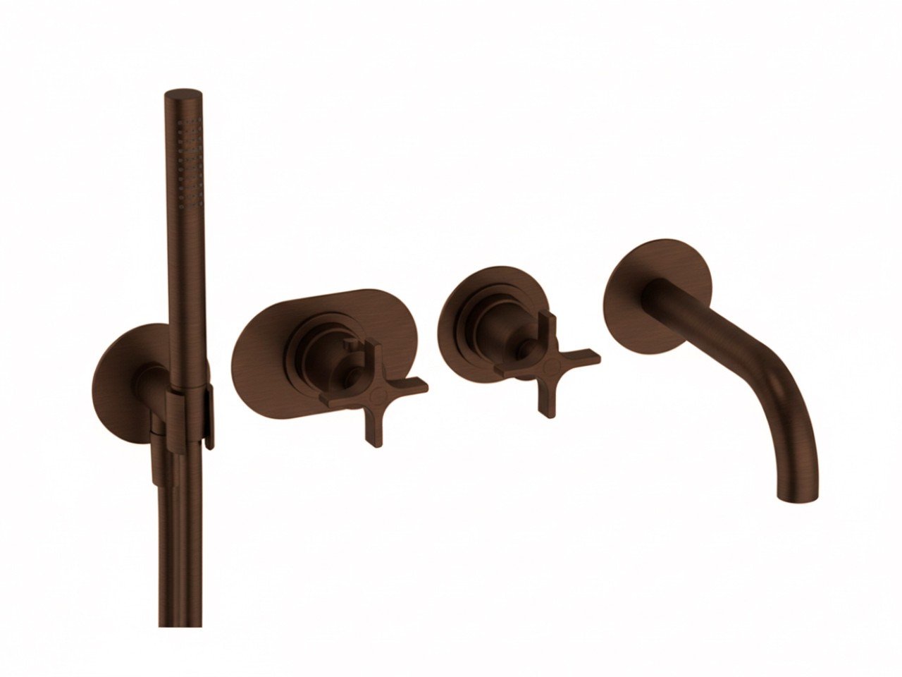 Exposed part for con.thermo. bath mixer, 2-outlet GRACE_GS019441 -1