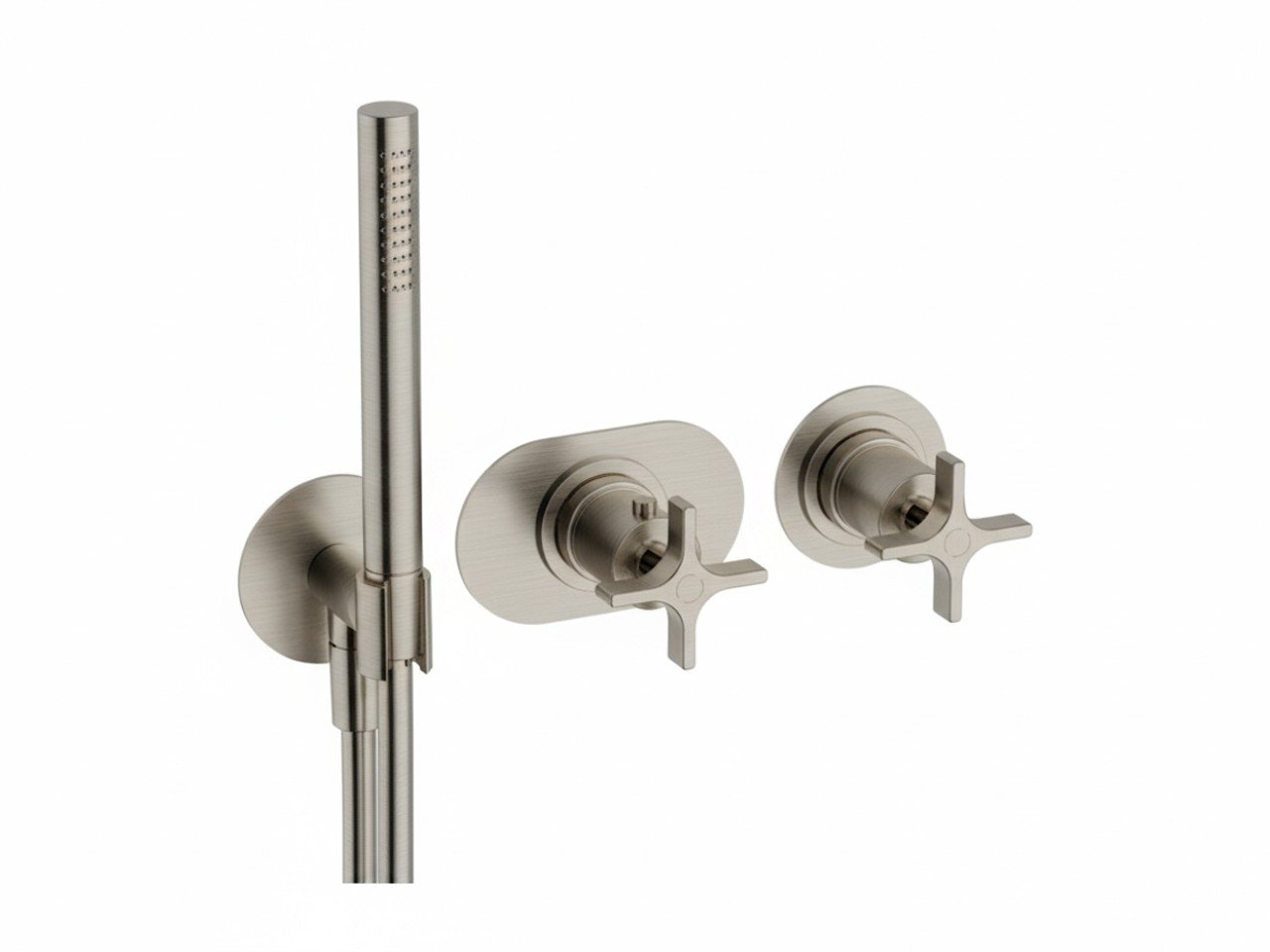 Exposed part for con.thermo.shower valve, 2-outlet GRACE_GS019641 -1