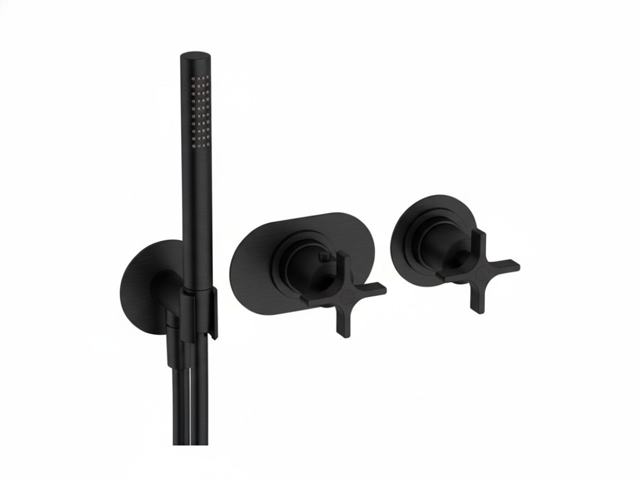 Exposed part for con.thermo.shower valve, 2-outlet GRACE_GS019641 -1