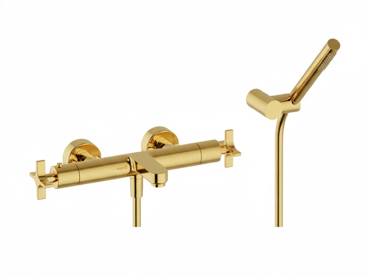 Thermostatic bath mixer, with shower set GRACE_GSD21016 -1