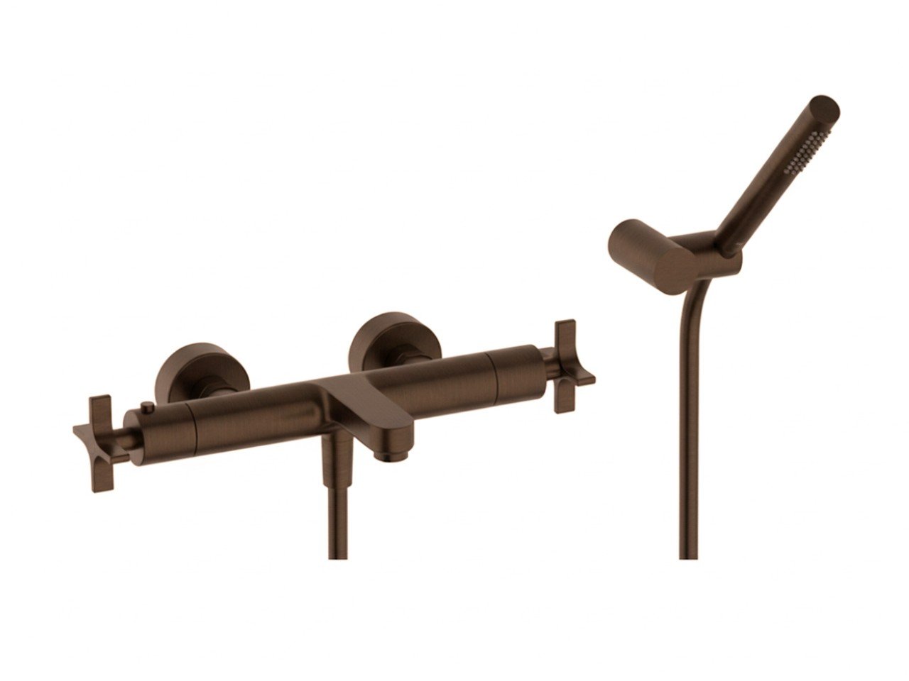 Thermostatic bath mixer, with shower set GRACE_GSD21016 -1