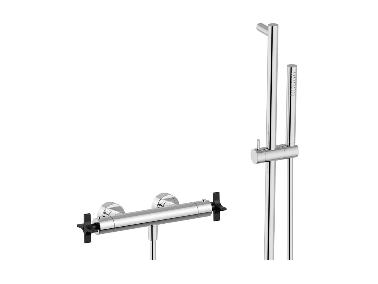 Thermostatic shower mixer with sliding bar GRACE_GSS01010 -1