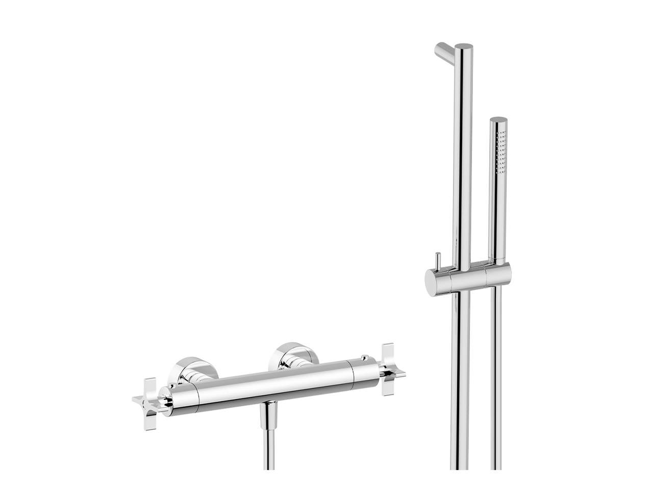 CisalThermostatic shower mixer with sliding bar GRACE_GSS01010