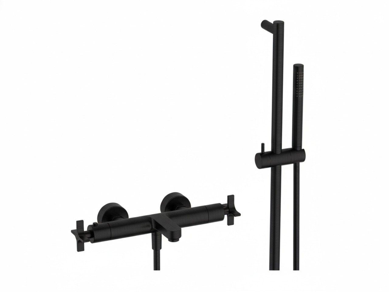 Thermostatic bath-shower mixer with sliding bar GRACE_GSS21016 -1