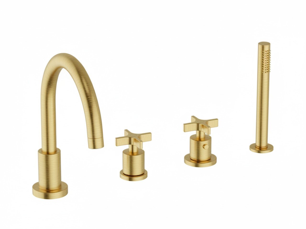 Thermostatic deck-mounted 4-hole mixer GRACE_GST76010 -1